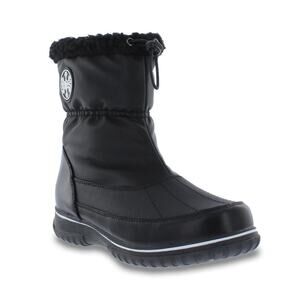 Totes Ariana Black Sz 9 Waterproof Snow Boots